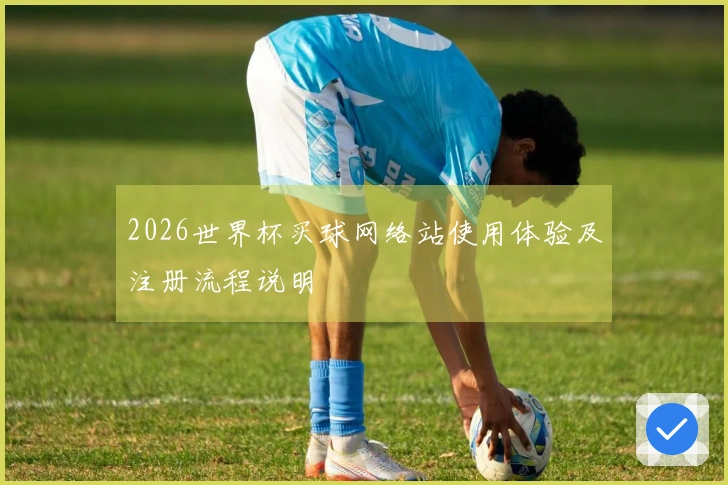 2026世界杯买球网络站使用体验及注册流程说明